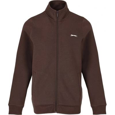 Slazenger Дамско яке Slazenger Fitted Zip Through Jacket Womens - Chocolate Brown