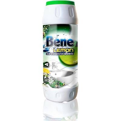 Bene Препарат за почистване на фаянс, абразив, лимон, 500 g