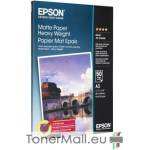 Epson Фотохартия EPSON C13S041261 Matte Paper Heavy Weight, A3, 167 g/m2, 50 sheets