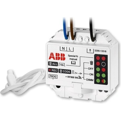 Modul přijímače RF 3299-13518 stmívací pro LED žárovky, vestavný - 3299-13518 Modul přijímač ABB RF 868 MHz, stmívací pro LED, ABB