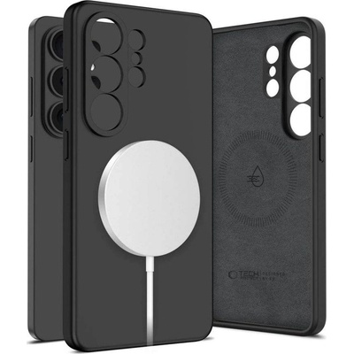 Tech-Protect Magsafe Калъф за Samsung S26 Ultra, Tech-Protect Silicone Case, Черен (5906302390267)
