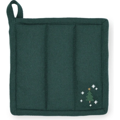 Juna Christmas Fable Кухненски хващач, 22 x 22 см, тъмнозелен (637315)