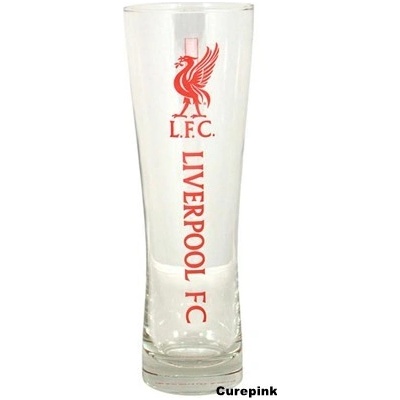 CurePink Sklenice FC Liverpool Wordmark 317526 470 ml