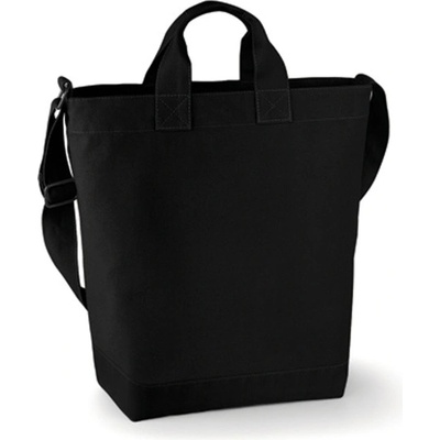 BagBase plátená taška BG673 Black 38 x 40 x 14 cm 15 l