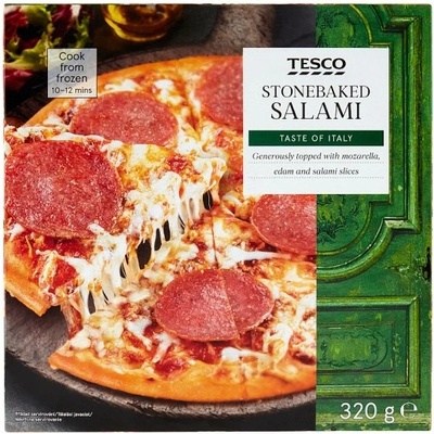 Tesco Salami pizza 320 g