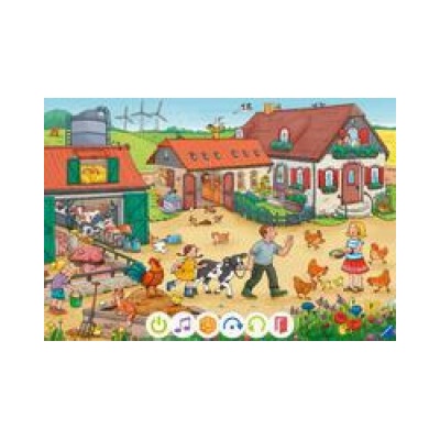 Ravensburger tiptoi 00136 Puzzle für kleine Entdecker: Bauernhof, Puzzle für Kinder ab 3 Jahren, für 1 Spieler (Carolin Görtler)(Hra)