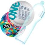 ONE 12 бр. Стимулиращи презервативи One Pleasure Plus