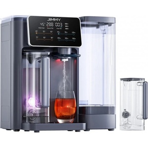 JIMMY Система за пречистване на вода JIMMY R9, 2200W, 5l, LED тъч дисплей, Детска защита, UV светлина, 6 настройки за обем, 7 темп настройки, Сив (R9) Електрически кани