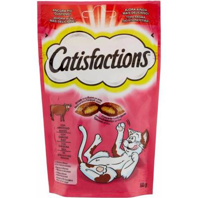 Catisfactions chrumkavé maškrty s lahodnou hovädzou príchuťou 60 g