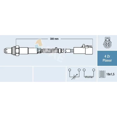 FAE Lambda sonda FAE 77418