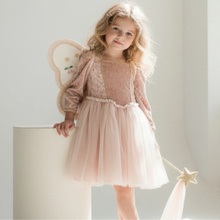 Konges Slojd šaty Princezna Elisa Cloud Pink