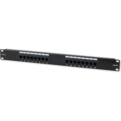 TECHLY I-PP 16-RU-C5ET Патч панел 16 utp C5 (I-PP 16-RU-C5ET)