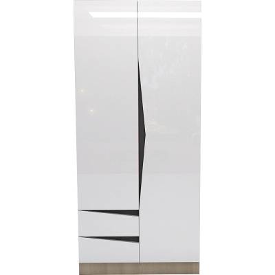 Мебели ДИМОВ Двукрилен гардероб Марти М3