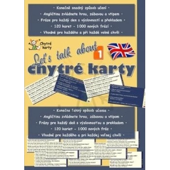 Chytré karty - Angličtina Let´s talk about 1