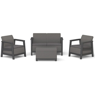Keter SCANDI LINEA SET Mountain Grey/Grafit