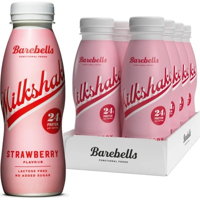 Barebells Protein Milkshake Strawberry 8 x 330 ml