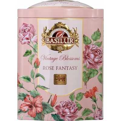 Basilur Vintage Blossoms Rose Fantasy plech 100 g