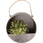 Esschert Design Сива саксия за стена , ø 30 cm - Esschert Design (ZEE-OZ66)