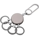 TROIKA Ключодържател Troika- PATENT EASY, сив (KYR80/GM)