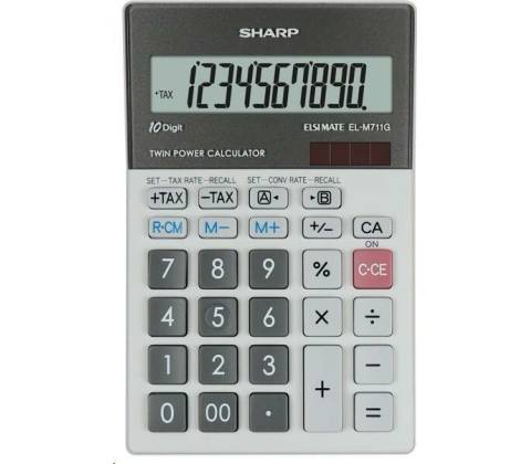 Sharp EL-M711GGY strieborná
