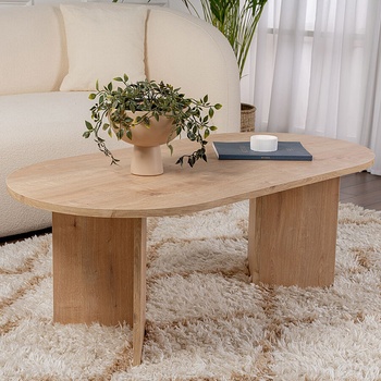 ASG Ovalis - овална маса сапфирен дъб (8684283441488)