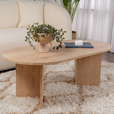 ASG Ovalis - овална маса сапфирен дъб (8684283441488)