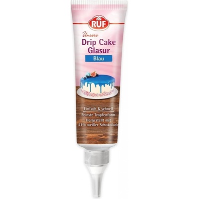 Ruf Drip Cake glazura modrá 125 g