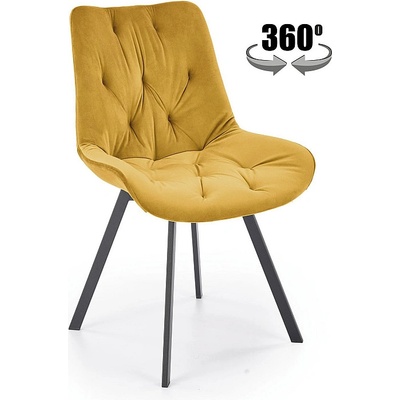 Halmar Трапезен стол k519 горчица