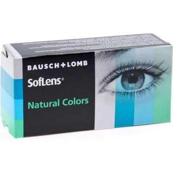 Bausch & Lomb SofLens Natural colors Platinum barevné nedioptrické 2 čočky