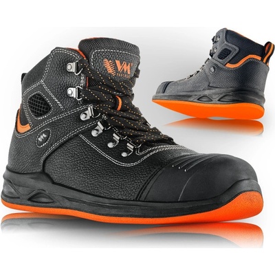 VM Footwear HAMBURG 5290-S2PL obuv Černá