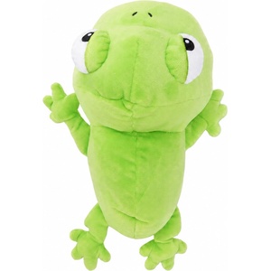Uniq Pets Plush Dog Toy Sniffies Frog with Long Tongue интерактивна плюшена играчка за куче, 90 x 20 x 17 см