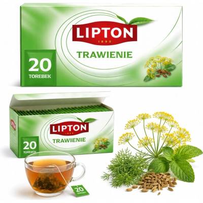 Lipton fenikel aníz mäta a aloe vera na trávenie 20 vrecúšok 38 g