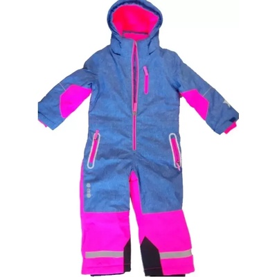 Детски зимен спортен екип 92см тип Космонавт Синьо/Розово - Rodeo