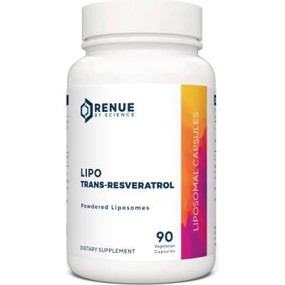 Renue By Science Lipo Trans-Resveratrol, 125 mg, 90 капсули, Renue By Science (996384 RBS)