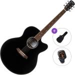 Pasadena PJC-300 Standard SET Black Джъмбо китара