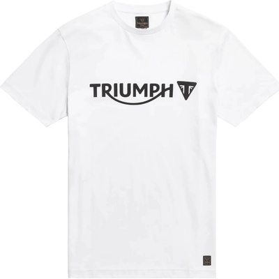 Triumph triko Cartmel white black
