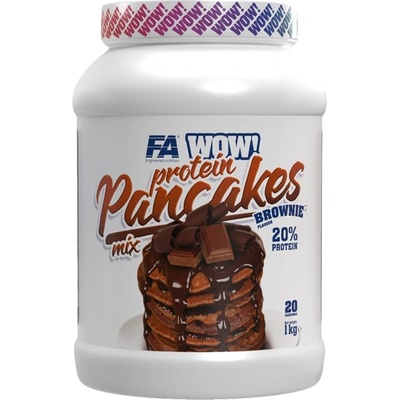 FA Nutrition WOW ! Protein Pancakes | 20% Protein - No Sugar Added [1000 грама] Брауни