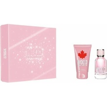 Dsquared2 Wood pour Femme EDT 30 ml + telové mlieko 50 ml, darčeková sada