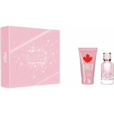 Dsquared2 Wood pour Femme EDT 30 ml + telové mlieko 50 ml, darčeková sada