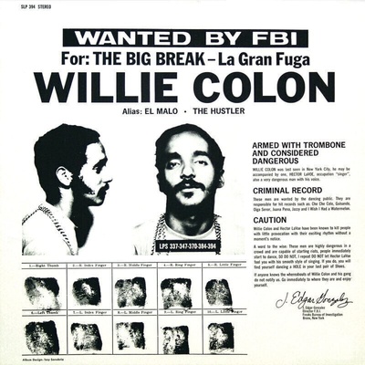 Willie Colón - La Gran Fuga LP