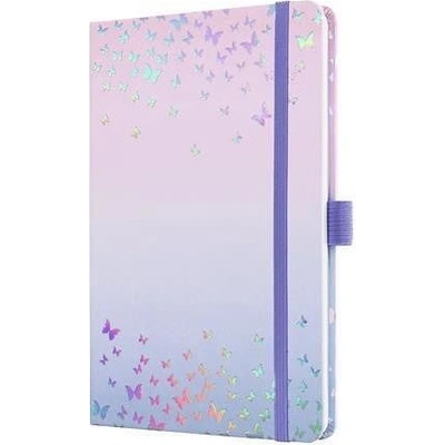 Sigel Jolie J6347 A5 týdenní 2026 Butterfly Confetti Candy
