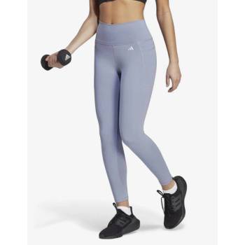 Adidas Training Optime Stash Pocket High-Waisted 7/8 Leggings Purple
