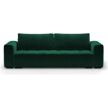 Milo Casa Разтегателен диван от зелено кадифе Luca - Milo Casa (MIL_3SF_46_F1_LUCA4)