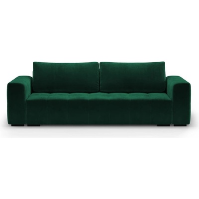 Milo Casa Разтегателен диван от зелено кадифе Luca - Milo Casa (MIL_3SF_46_F1_LUCA4)