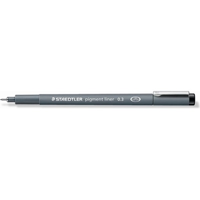 STAEDTLER Fineliner пигментен лайнер 0, 3 мм черен (308 03-9)