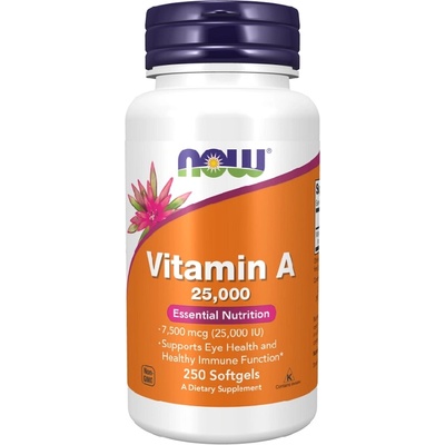 NOW NOW Vitamin A 25.000 IU, 250 Softgels