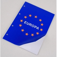 Notes Blok poznámkovýEuropa A5 50 listov čistý