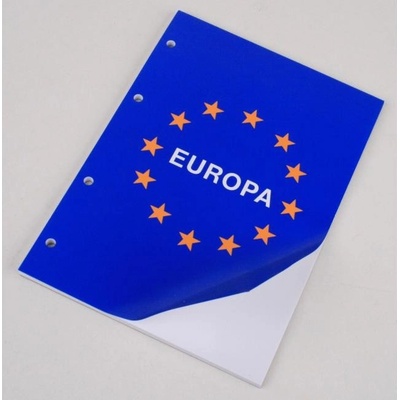 Notes Blok poznámkovýEuropa A5 50 listov čistý