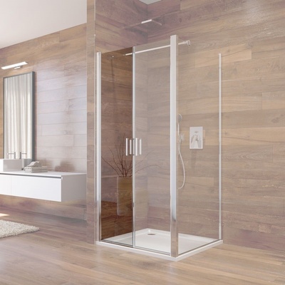 Mereo CK80553KL Náhradní sprchové dveře lítací, levé, pro CK80553K