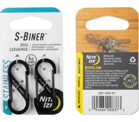 Nite Ize S-Biner 2-pack